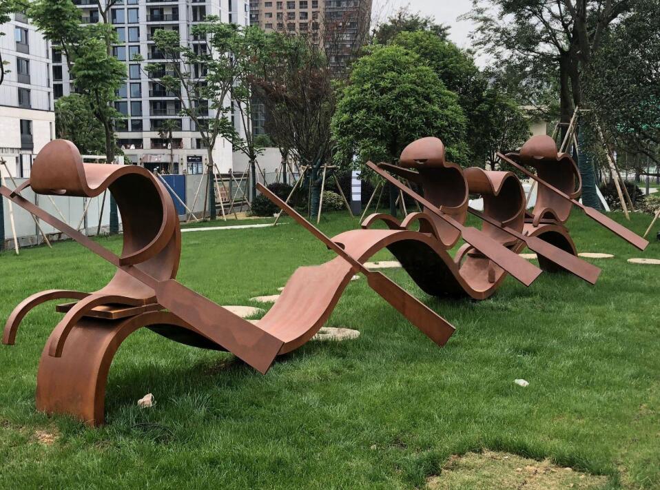 石碌镇锈钢板造型