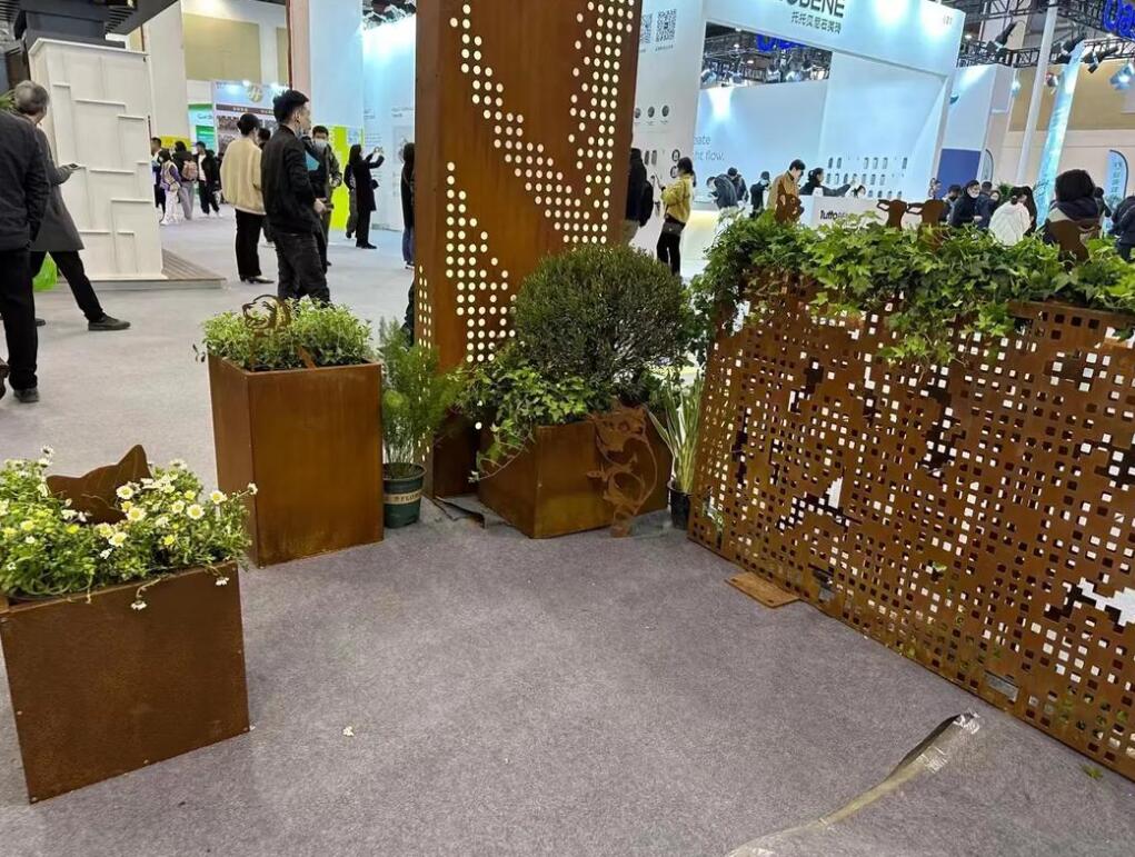 石碌镇耐候钢花箱